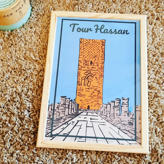 Affiche - Tour Hassan