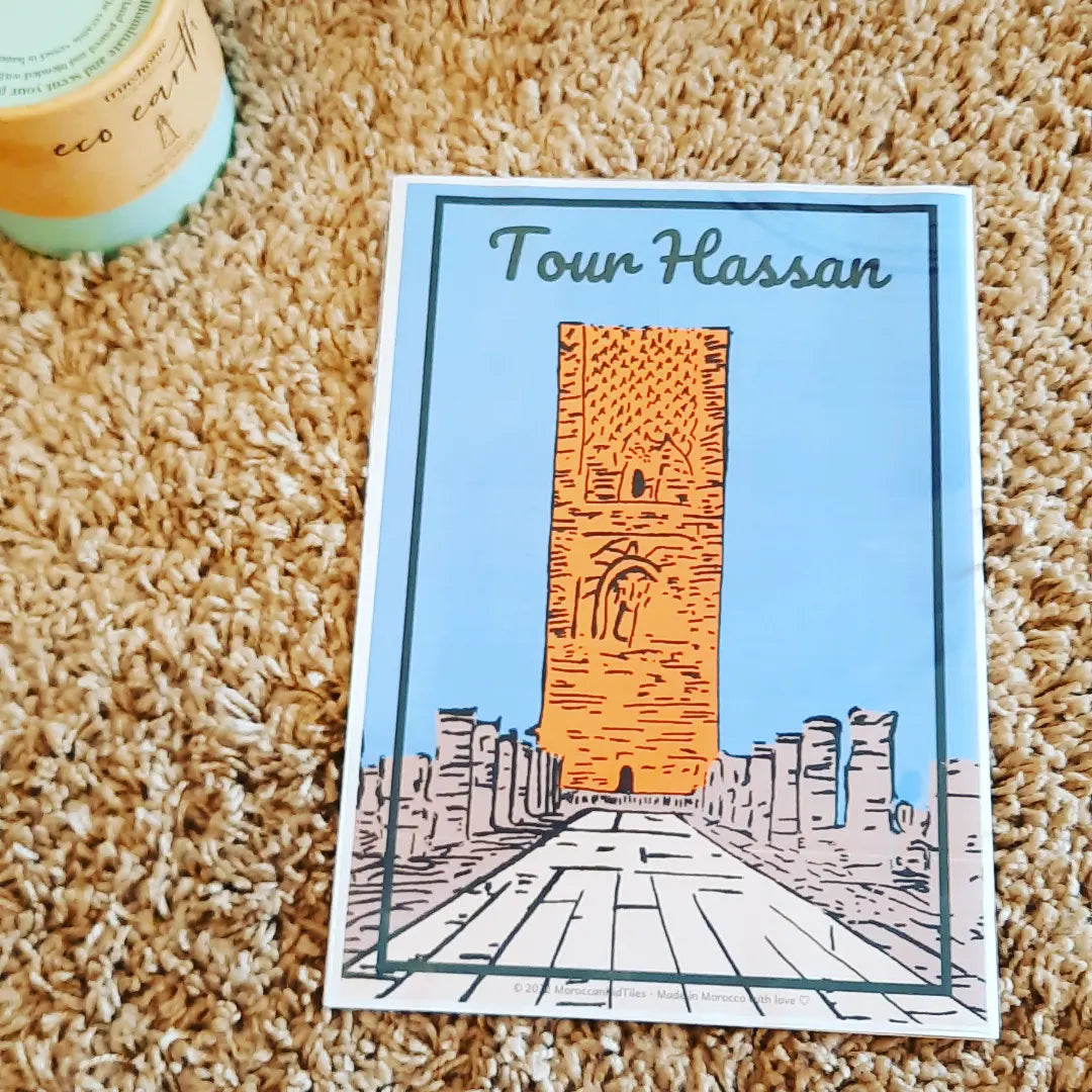 Affiche - Tour Hassan